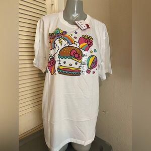 Hello Kitty White Graphic T-Shirt for Kids